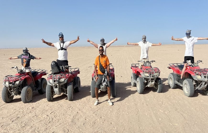 Quad Private Tour along the Sea & in the desert
